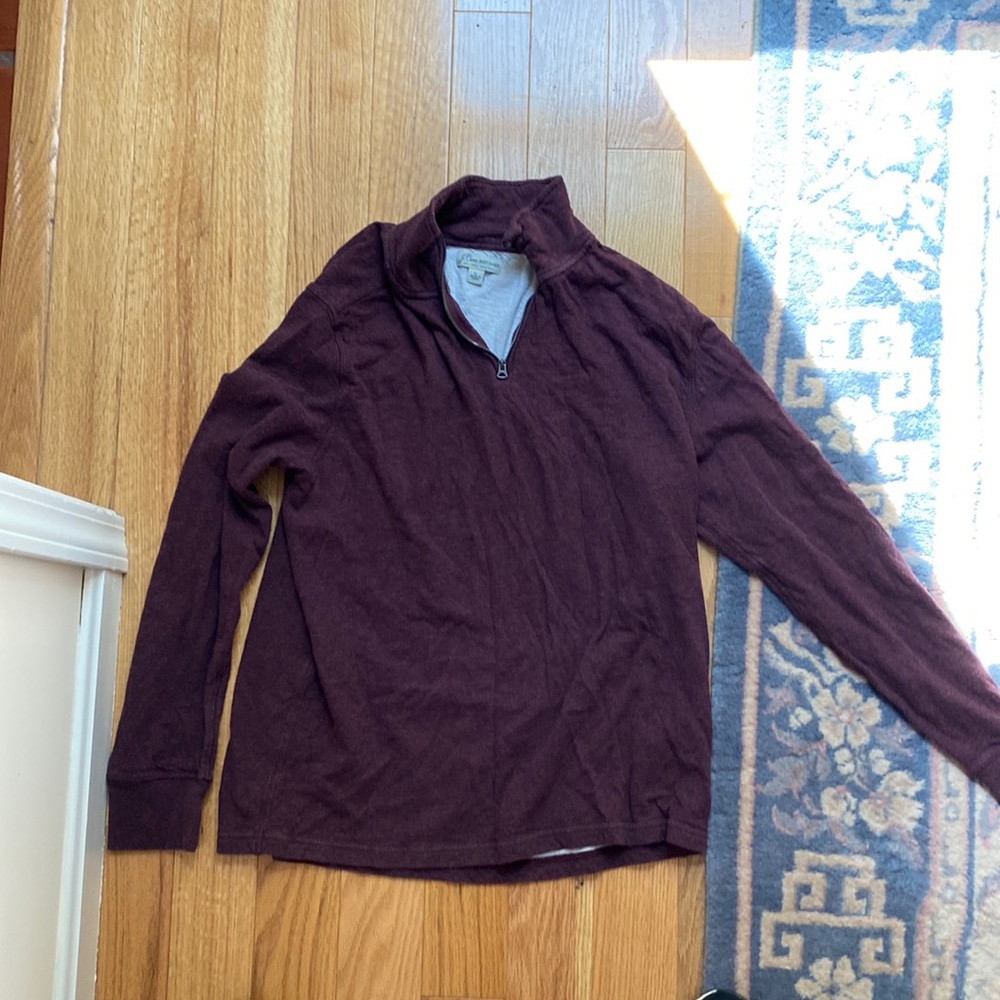 J crew zip t neck